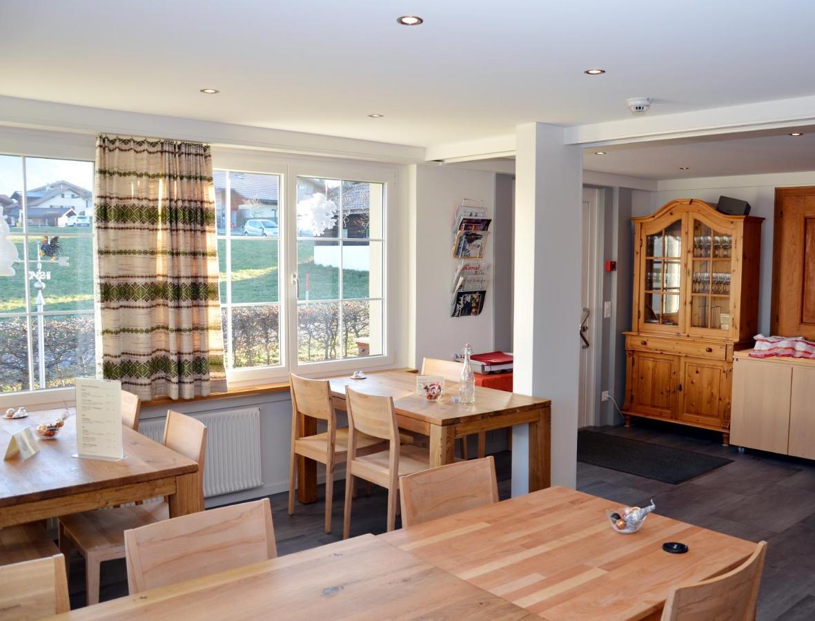 Hotel Restaurant Sunnmatt Aeschi Bei Spiez Dış mekan fotoğraf