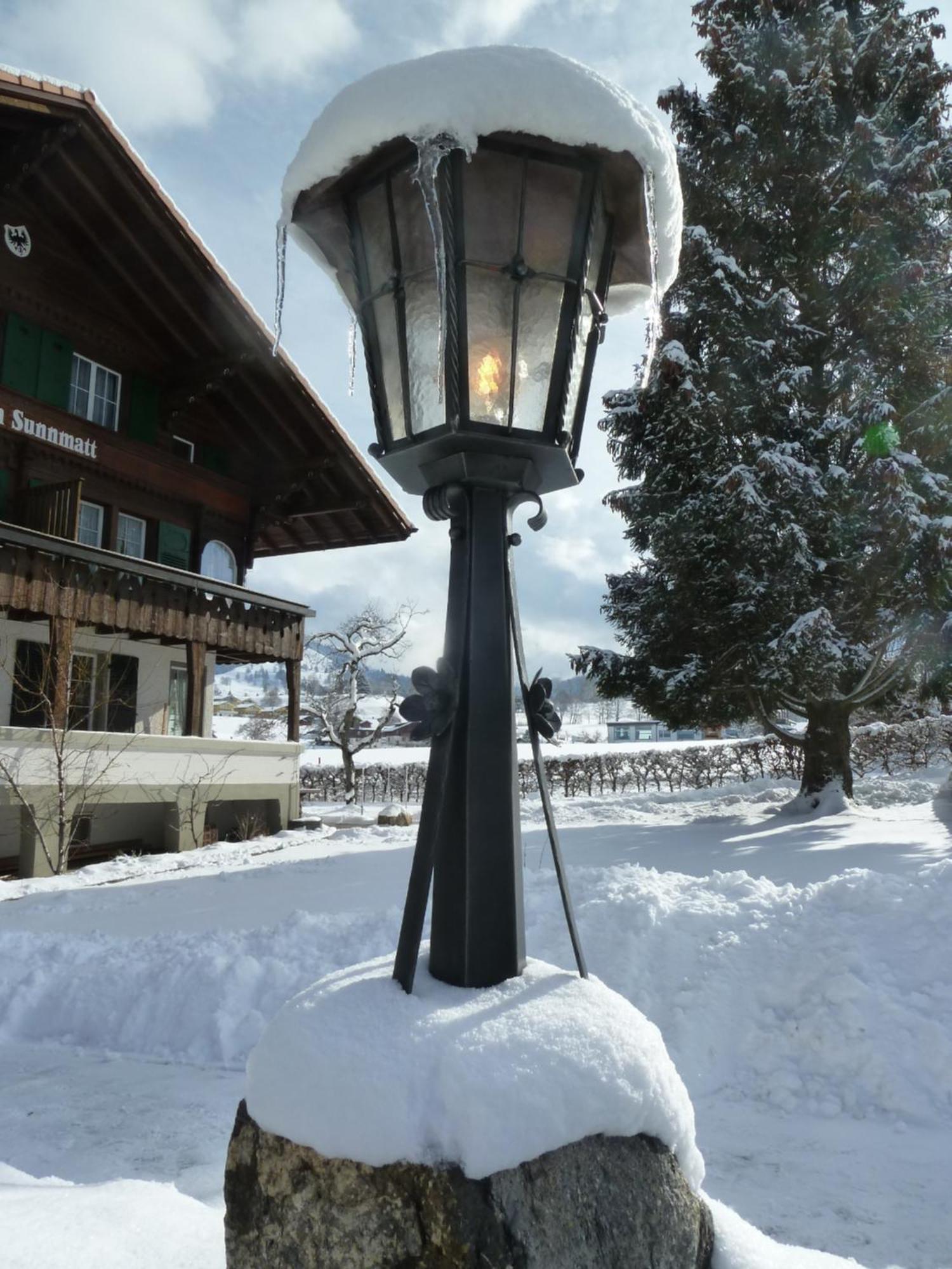 Hotel Restaurant Sunnmatt Aeschi Bei Spiez Dış mekan fotoğraf