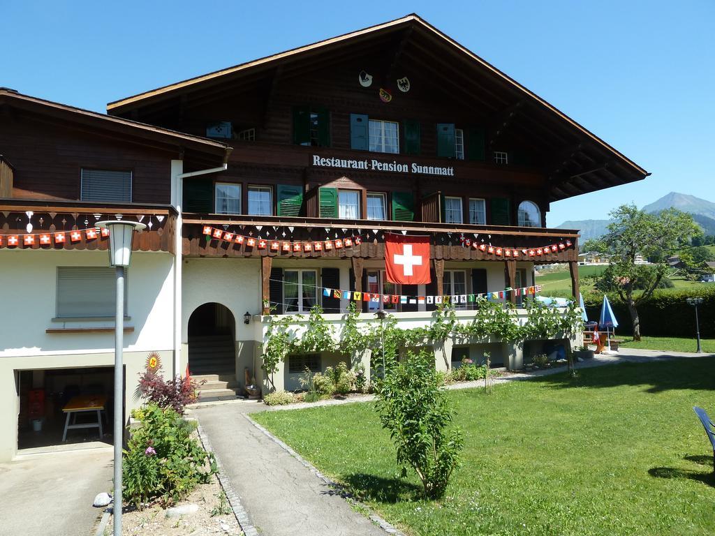 Hotel Restaurant Sunnmatt Aeschi Bei Spiez Dış mekan fotoğraf
